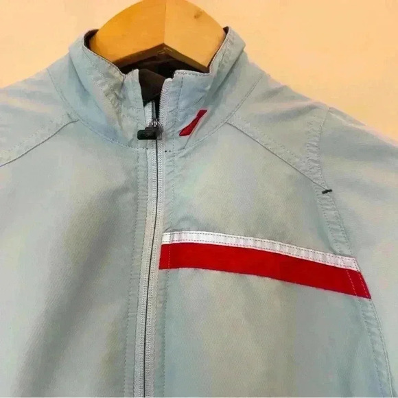 Brooks Women's Blue Running Jacket Size S Lightweight Reflective - Picture 10 of 10